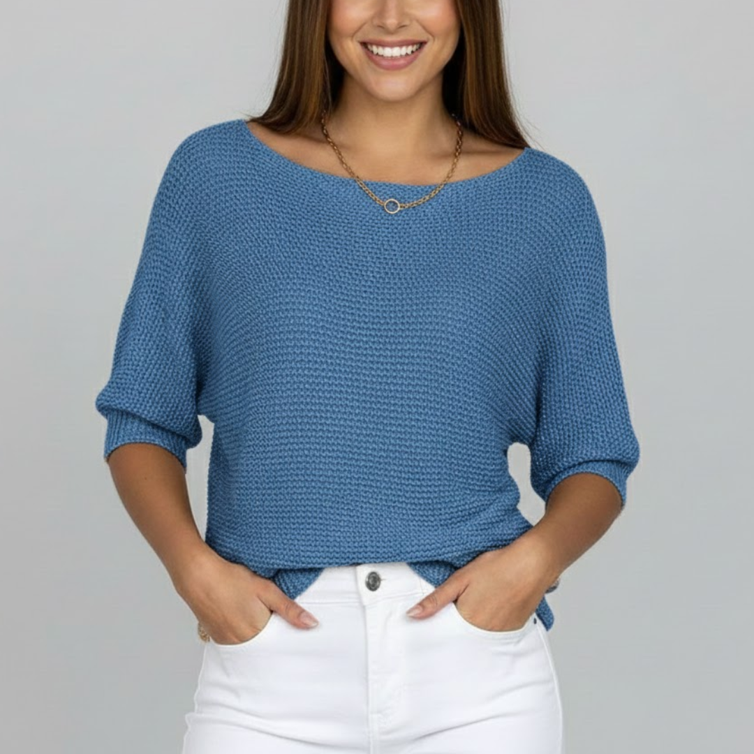 Suéter de mezcla de lana para mujer — Cómodo y atemporal