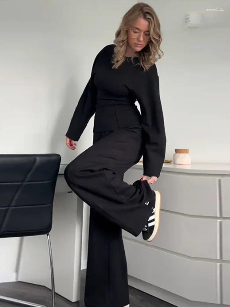 Conjunto de dos piezas elegante y cómodo