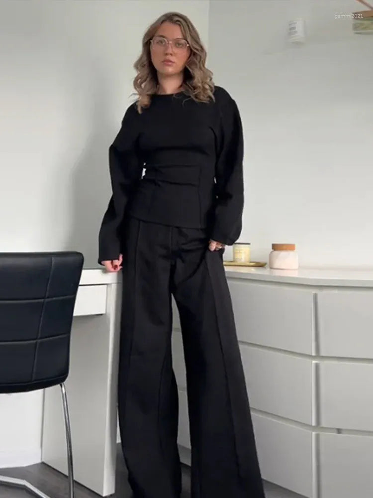 Conjunto de dos piezas elegante y cómodo