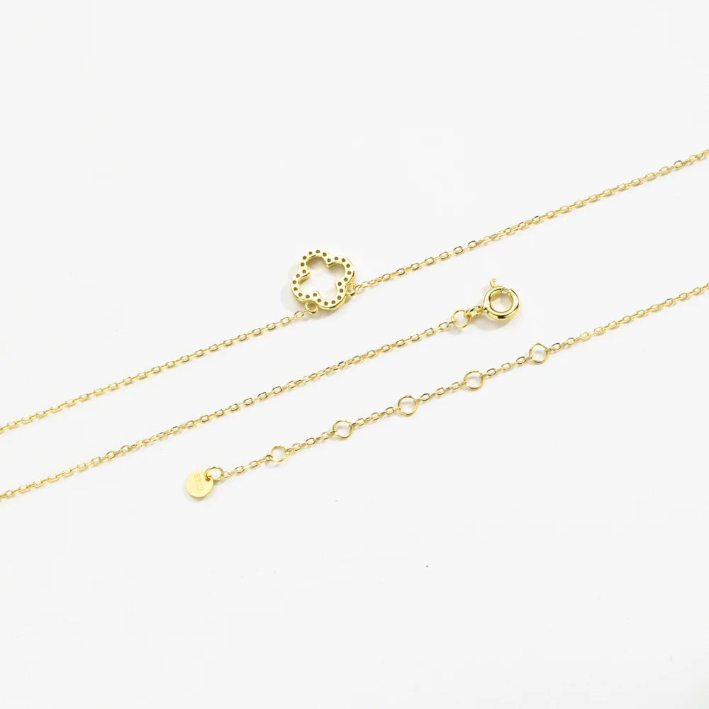 Elena | Collar Flor Minimalista