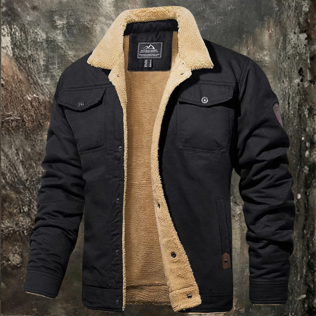 Gerardo - Chaqueta Térmica Forrada de Algodón Premium