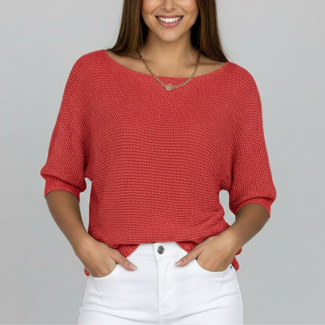 Suéter de mezcla de lana para mujer — Cómodo y atemporal