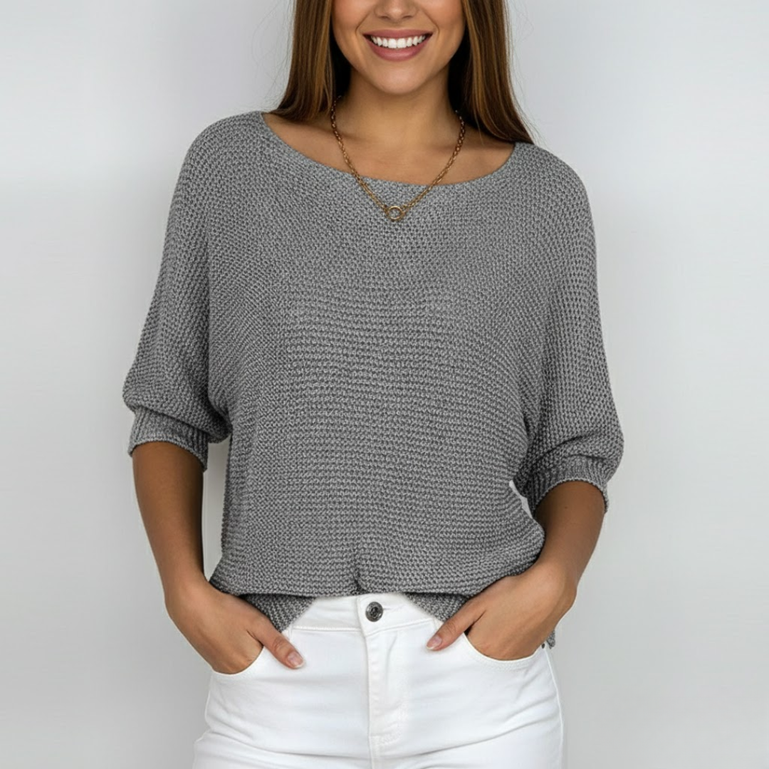 Suéter de mezcla de lana para mujer — Cómodo y atemporal