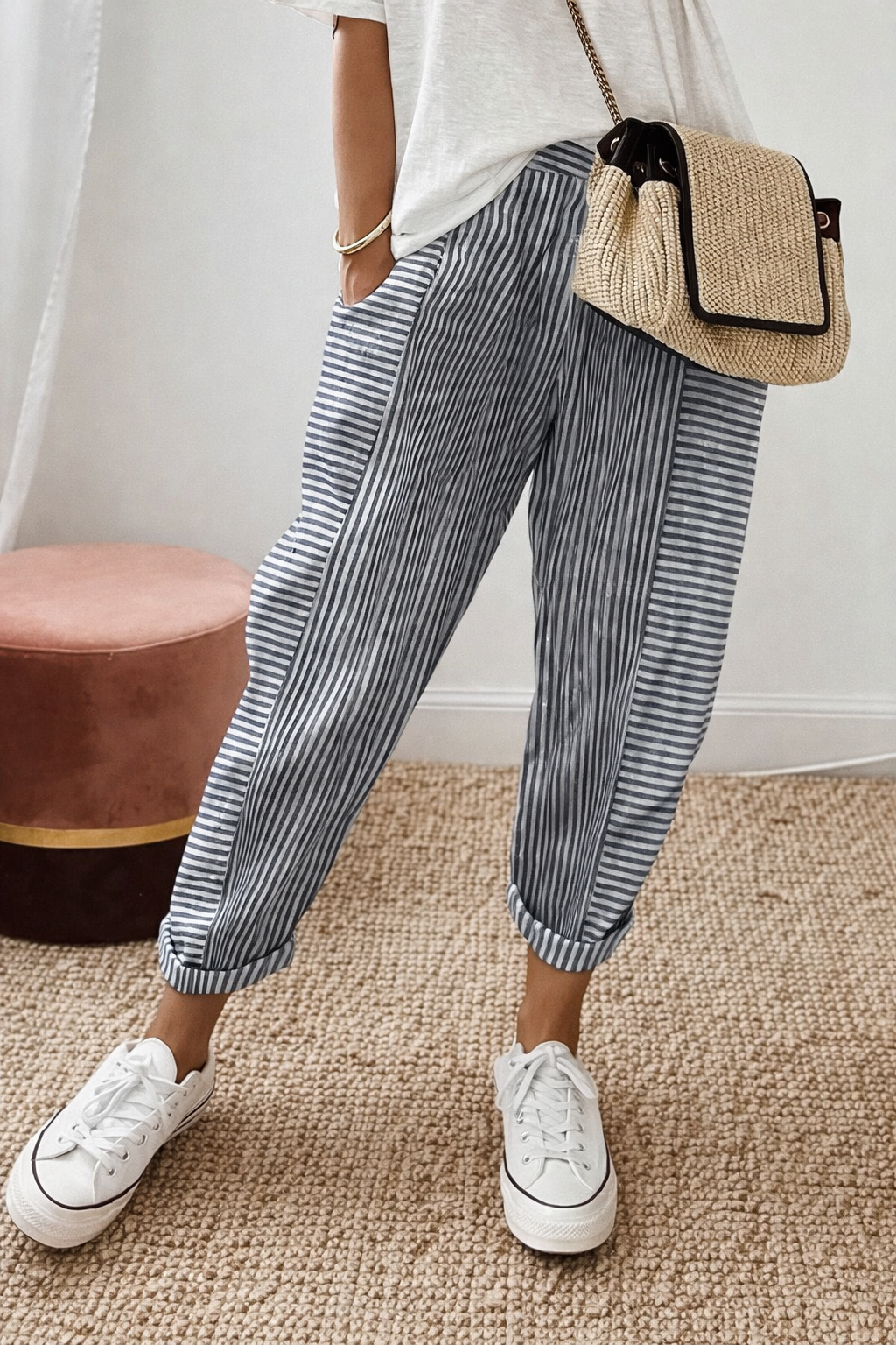 Lidia — Pantalón de rayas elegante y cómodo