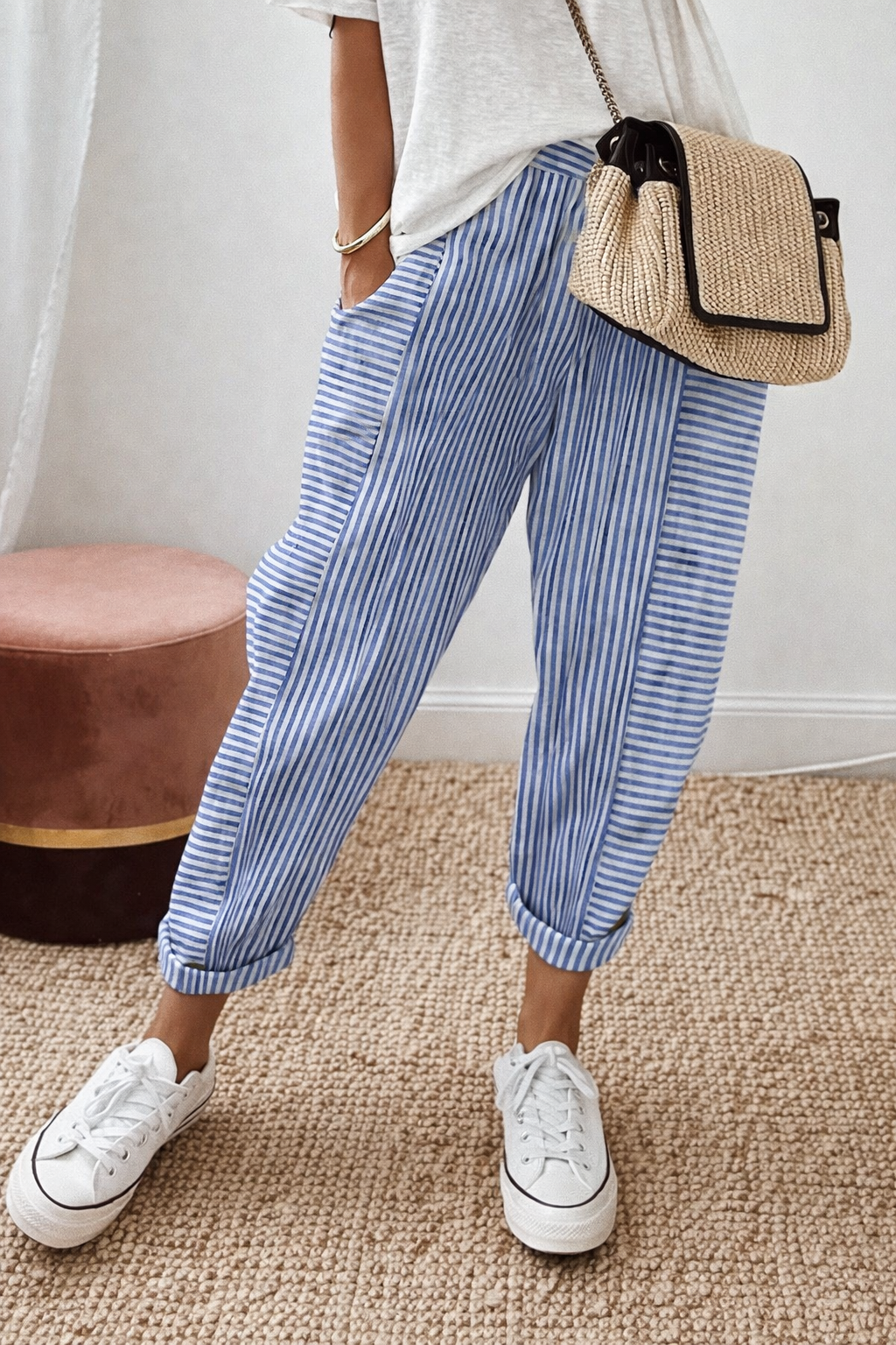 Lidia — Pantalón de rayas elegante y cómodo
