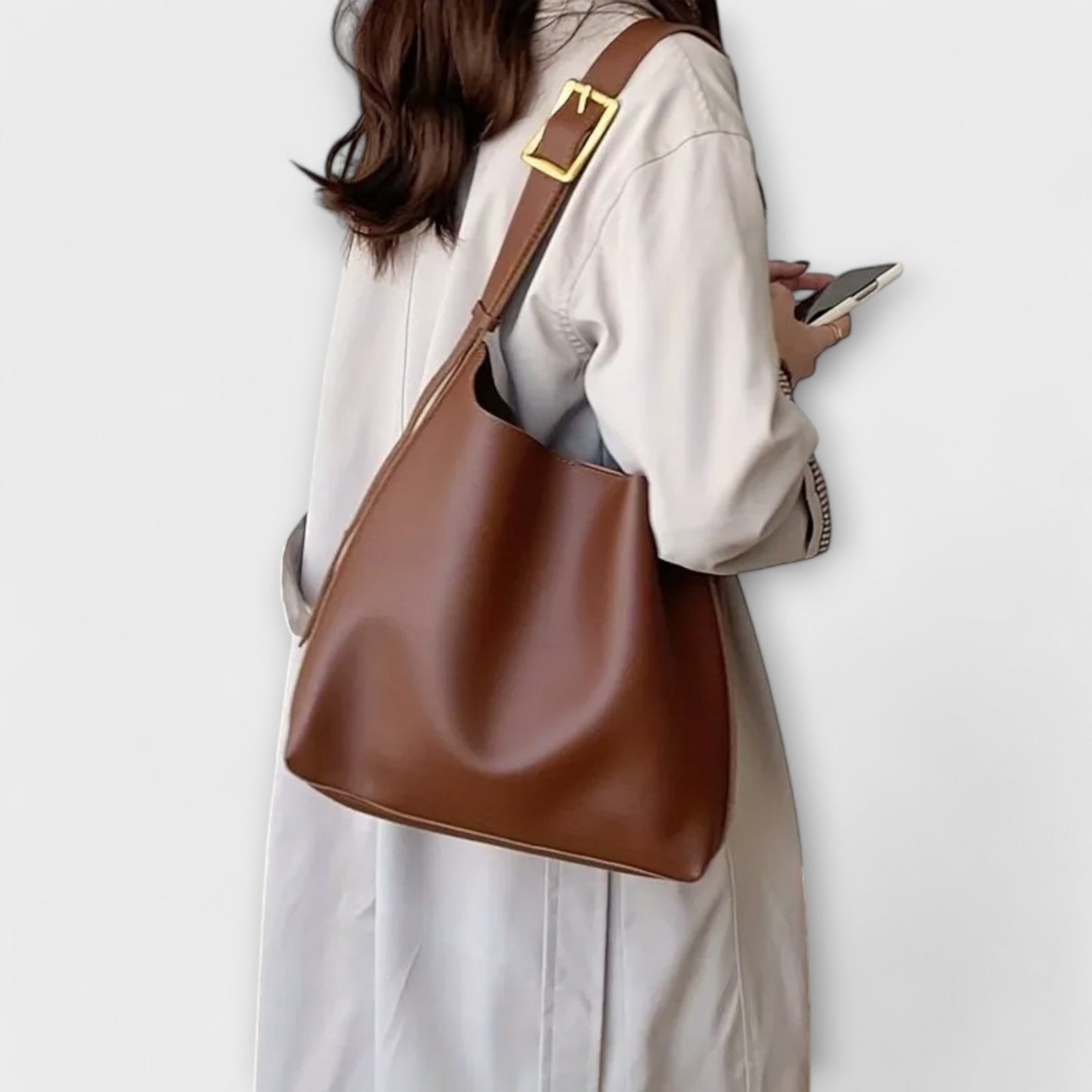 Marina | Bolso de Hombro Olivia de Piel
