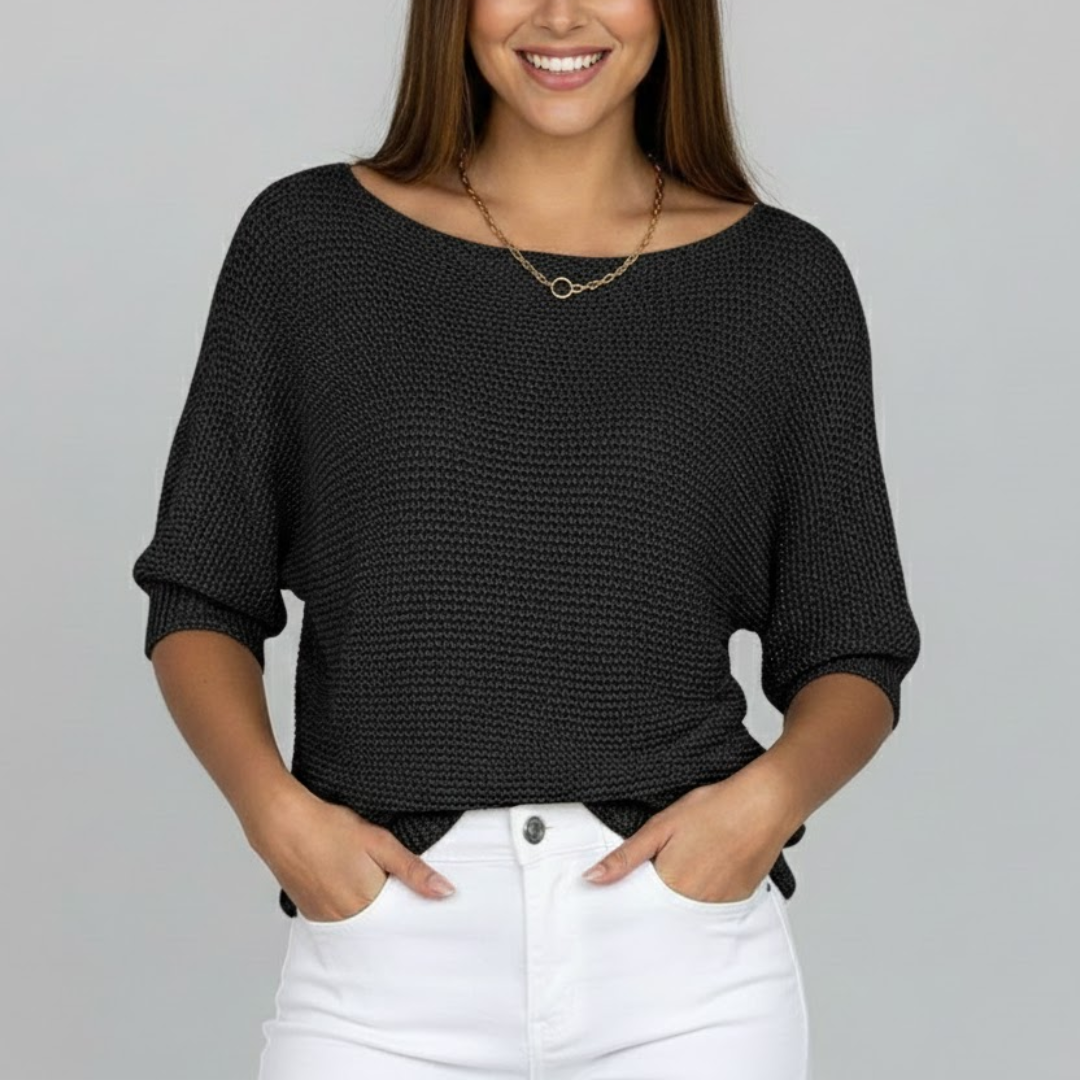 Suéter de mezcla de lana para mujer — Cómodo y atemporal