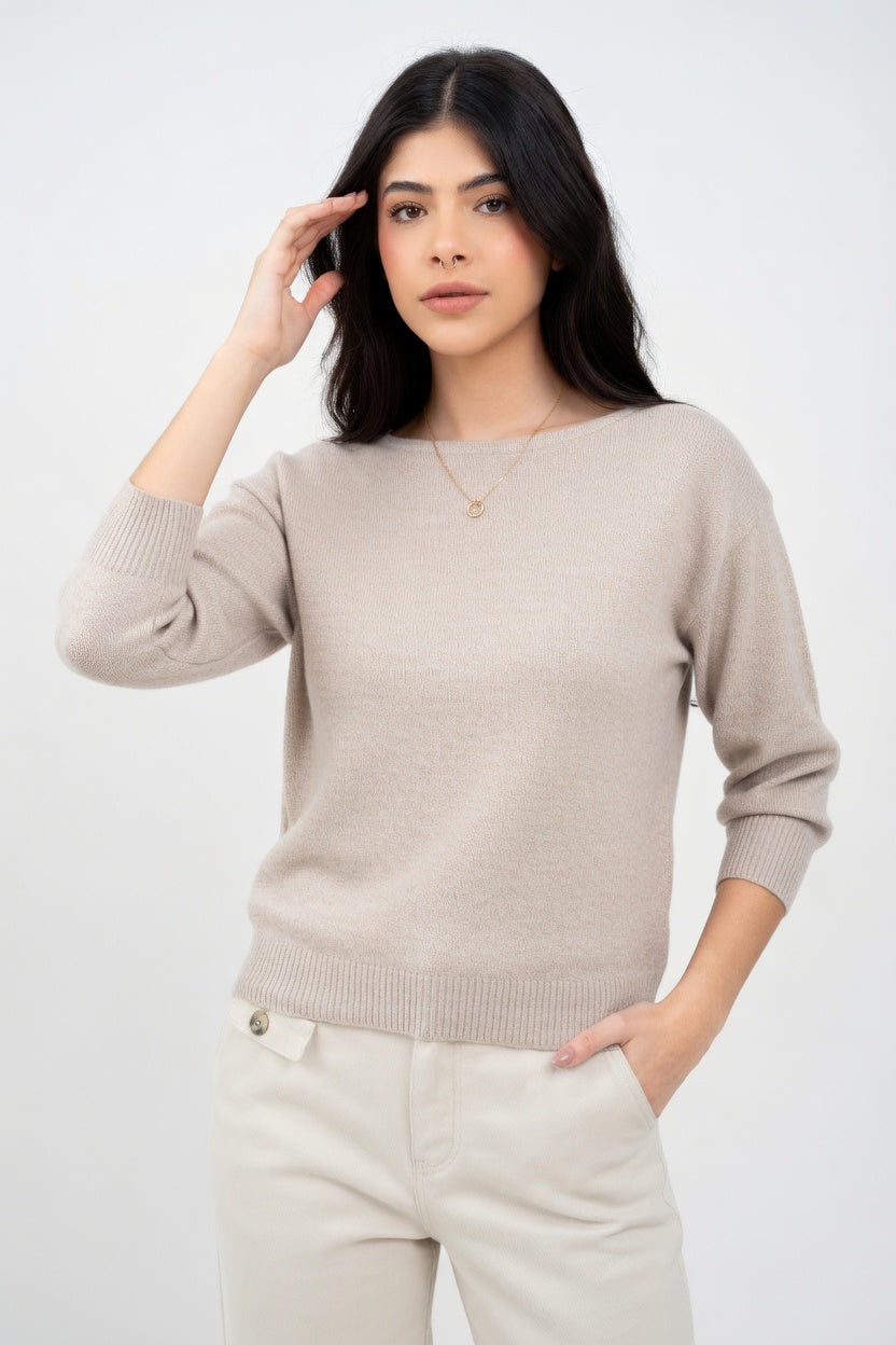 Mariana - Blusa Casual de Manga Suelta con Tejido Ligero Confortable