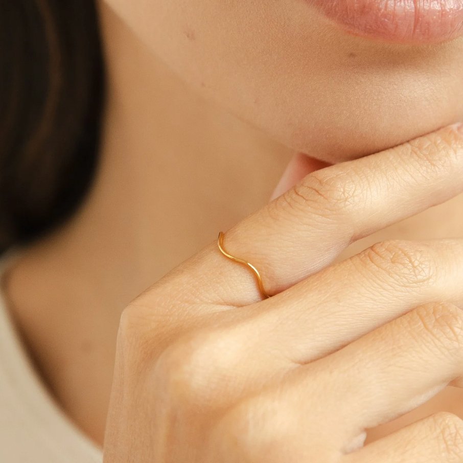 Claudia | Anillo de Acero Inoxidable